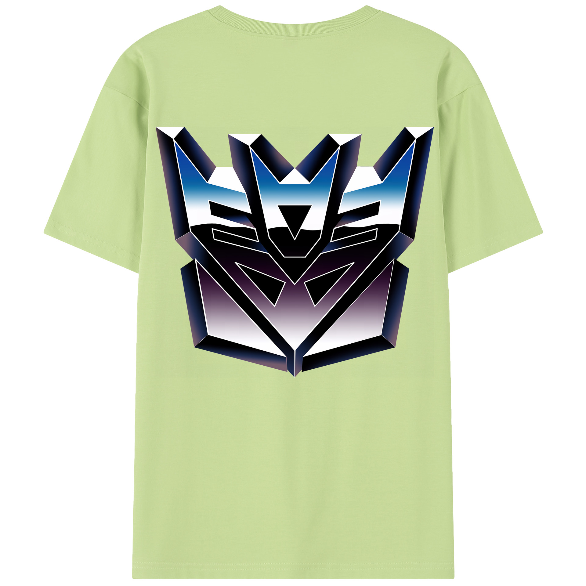 （画像用） Transformers トランスフォーマー 綿100％半袖Tシャツ（背面プリント）